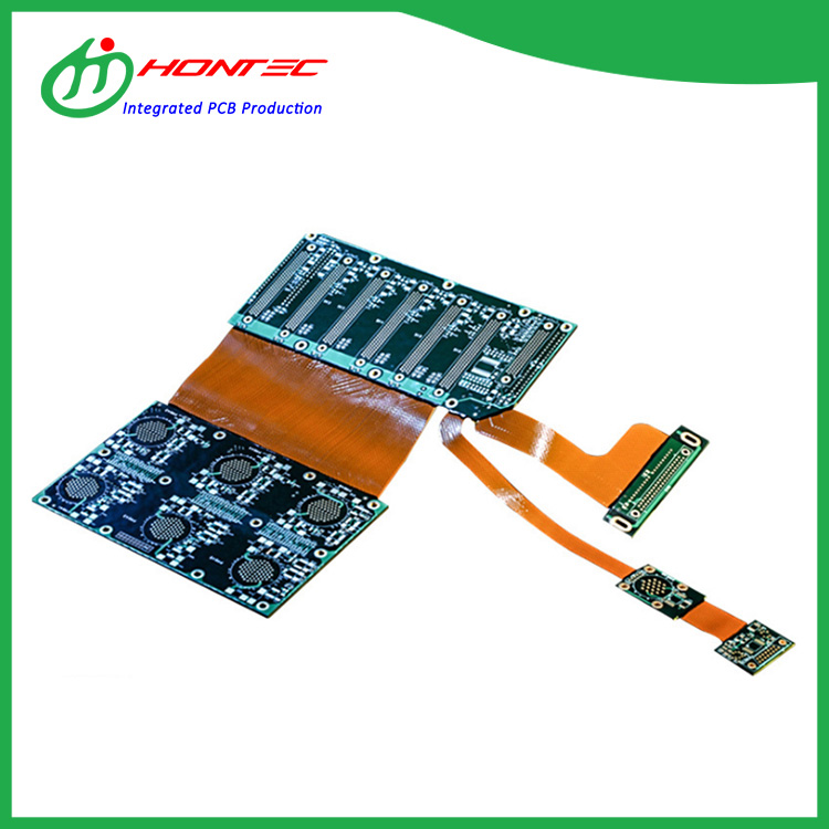 Controle de navio-tanque de aviação Rigid Flex PCB