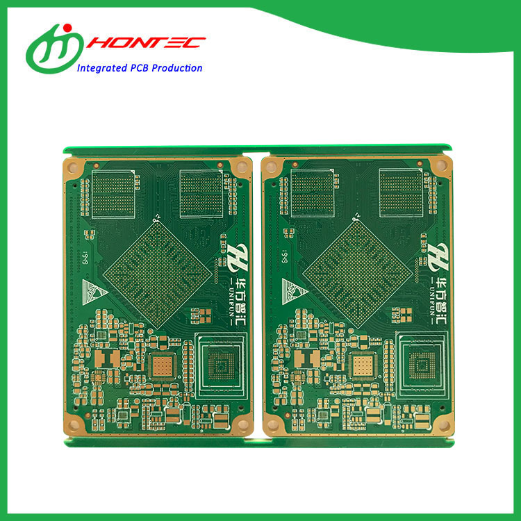 Estrutura laminada de PCB multicamada