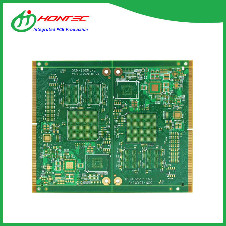 PCB de dedo de ouro de 8 camadas