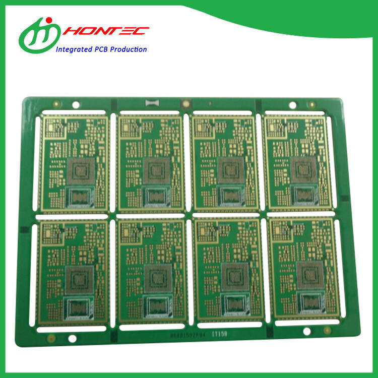 PCB HDI de meio orifício